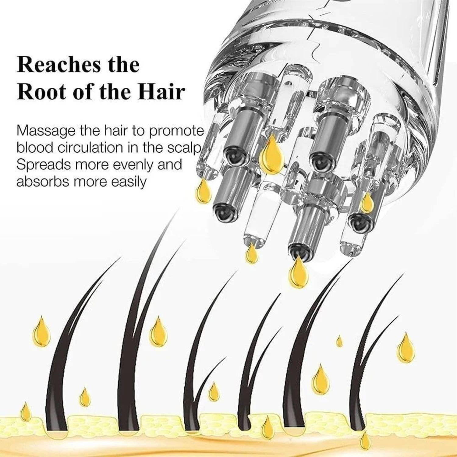 shvanya Viaanshi Hair Oil Applicator Comb - Image 2