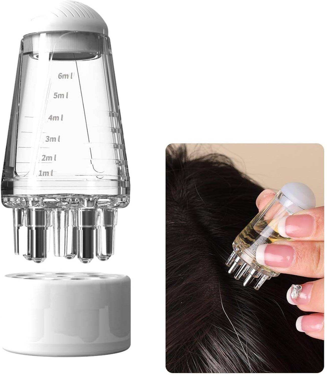 GRELLA Hair Oil Applicator Comb - Image 2