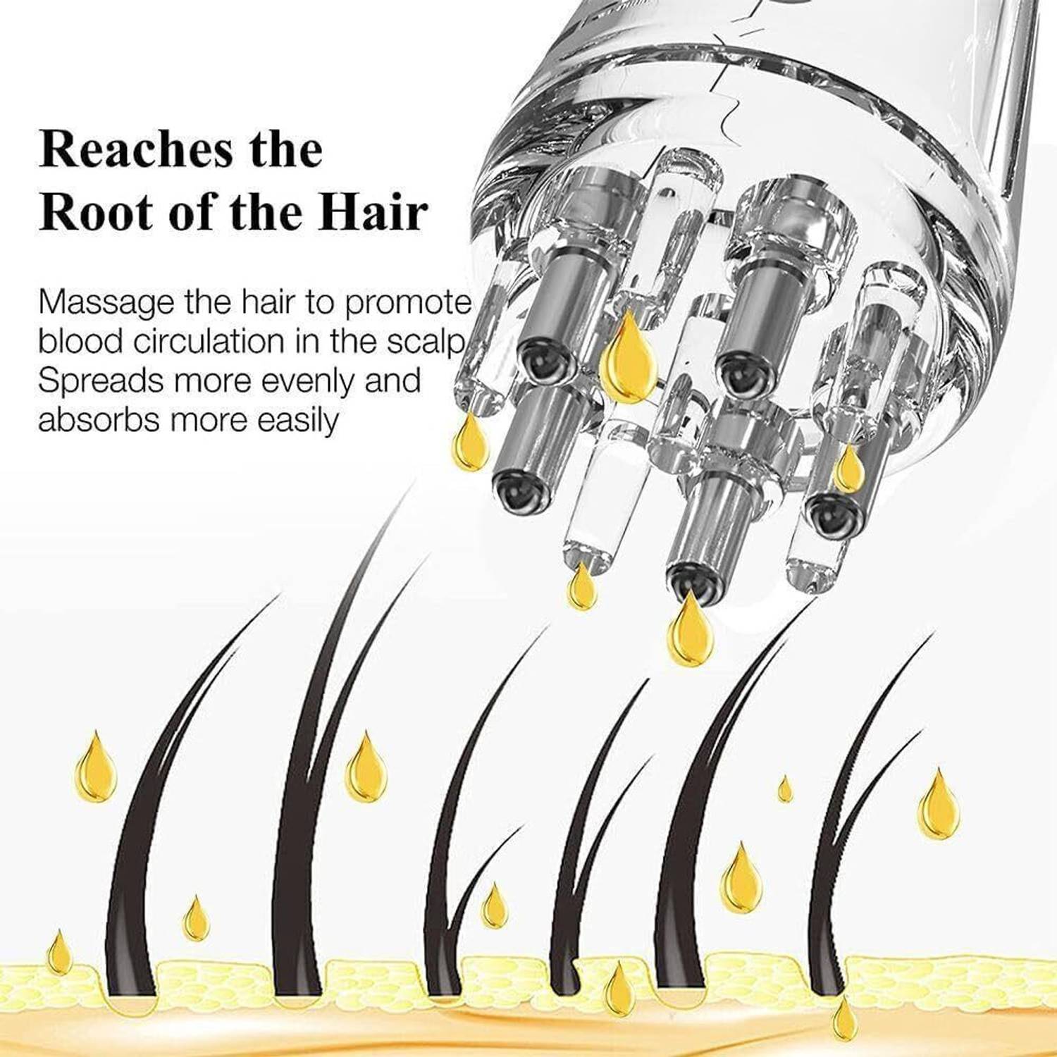 FLOBIQUE Hair Oil Applicator Comb - Image 2