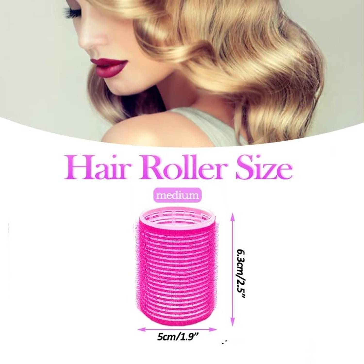 long hair small velcro rollers for short hair