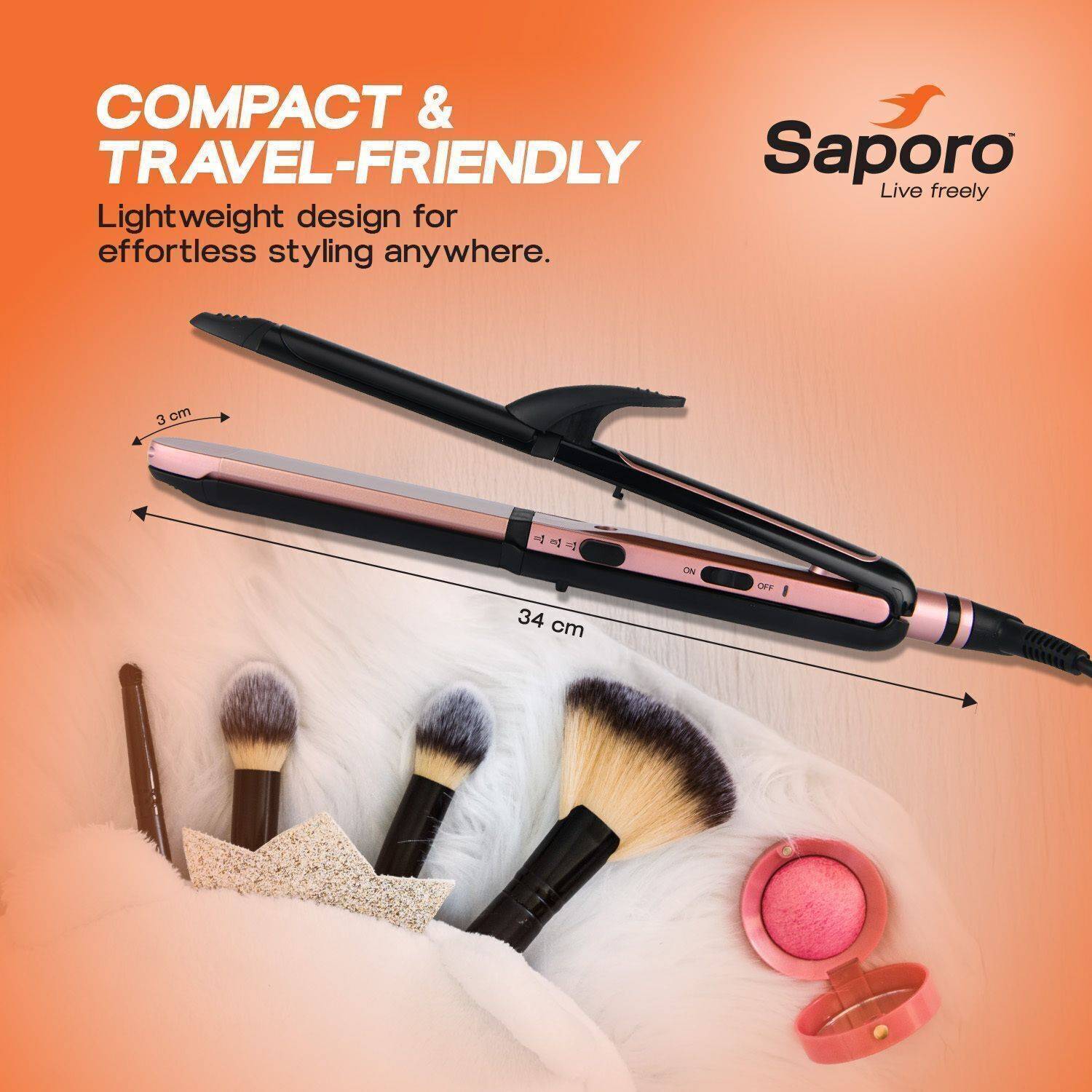 SAPORO 3 in 1 Hair Styler SHS 1804 - Image 4