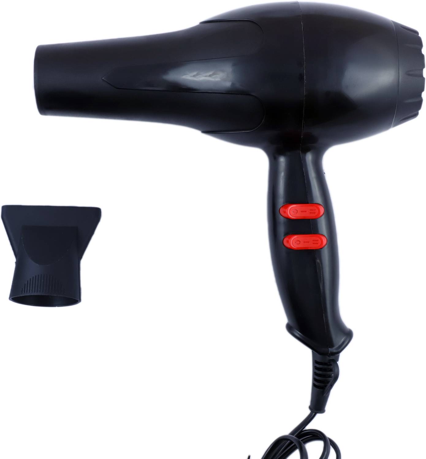 Nirvani 2888 Salon Hair Dryer 2 Speed 2 Heat Black - Image 1