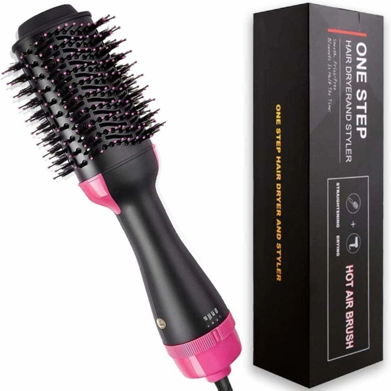 Image of Pixel Hot Air Brush 4 IN 1 Hair Dryer Brush Hair Dryer