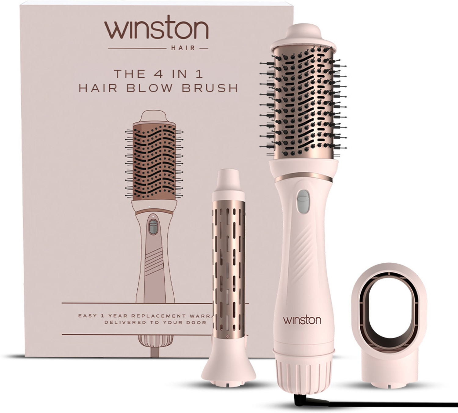 Image of Winston 4 In 1 Blow Brush Hair Dryer