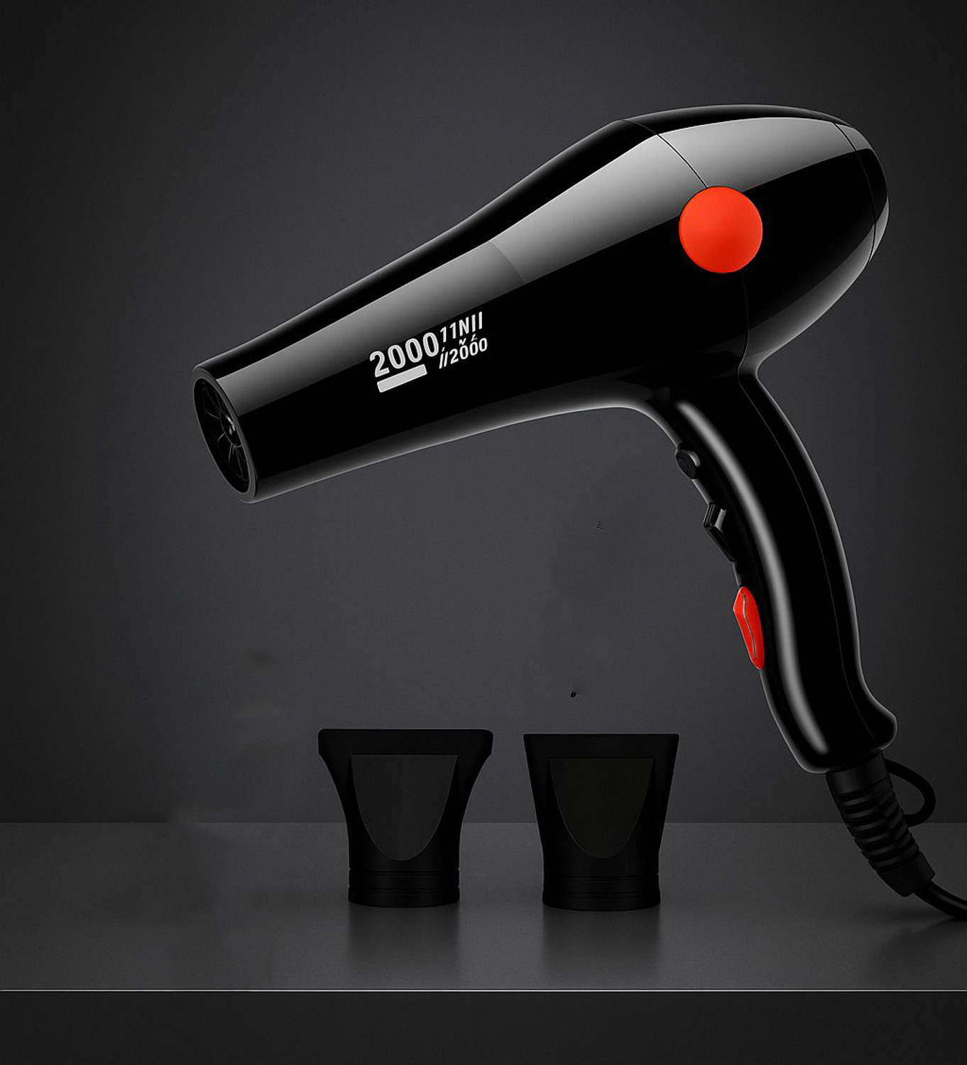 Image of iDOLESHOP 2000w Silky Shine Hot And Cold Air Salon Style Hair Dryer for Men and Women Hair Dryer