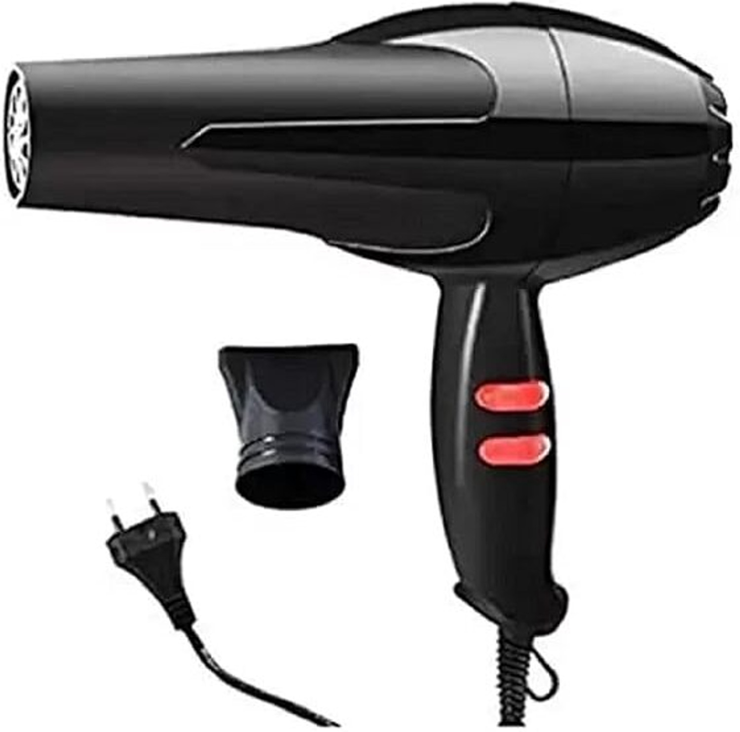 Image of quktion Hair Dryer 1500 Watts 2 Speed 2 Heat Settings with Rolling Comb Hair Dryer