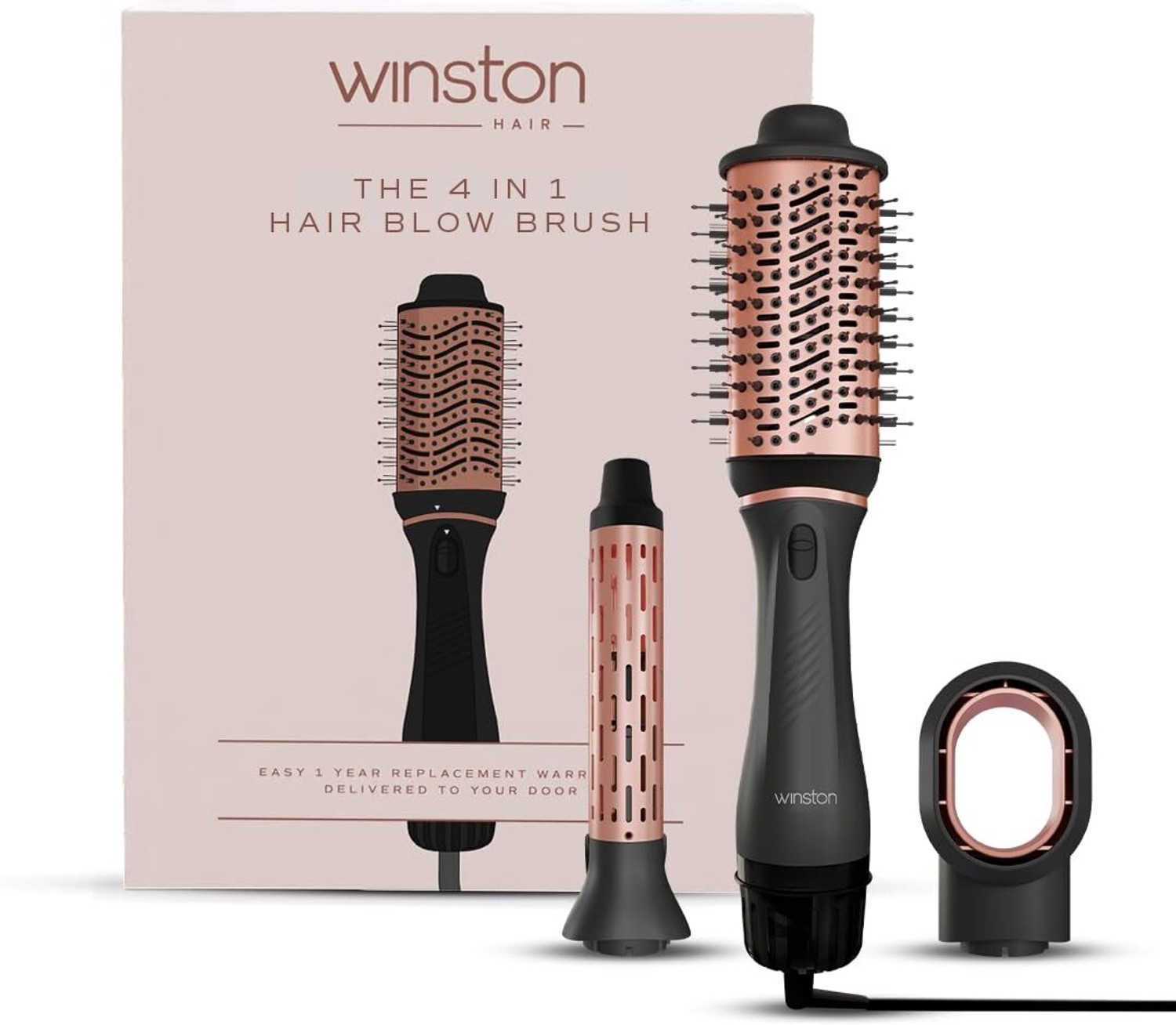 Image of Winston 4 in 1 Blow Brush Hair Dryer