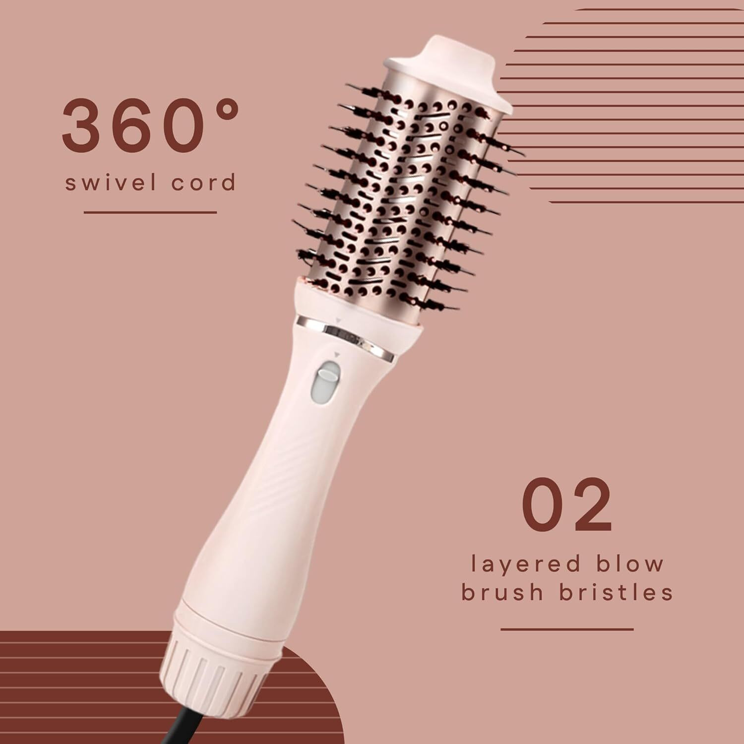 Image of Winston 4 In 1 Blow Brush Hair Dryer