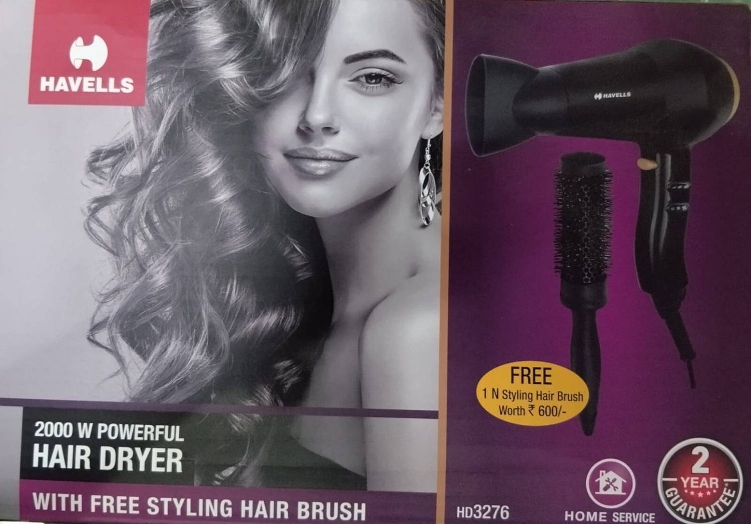 HAVELLS HD3276 2 Speed Hair Dryer - Image 4