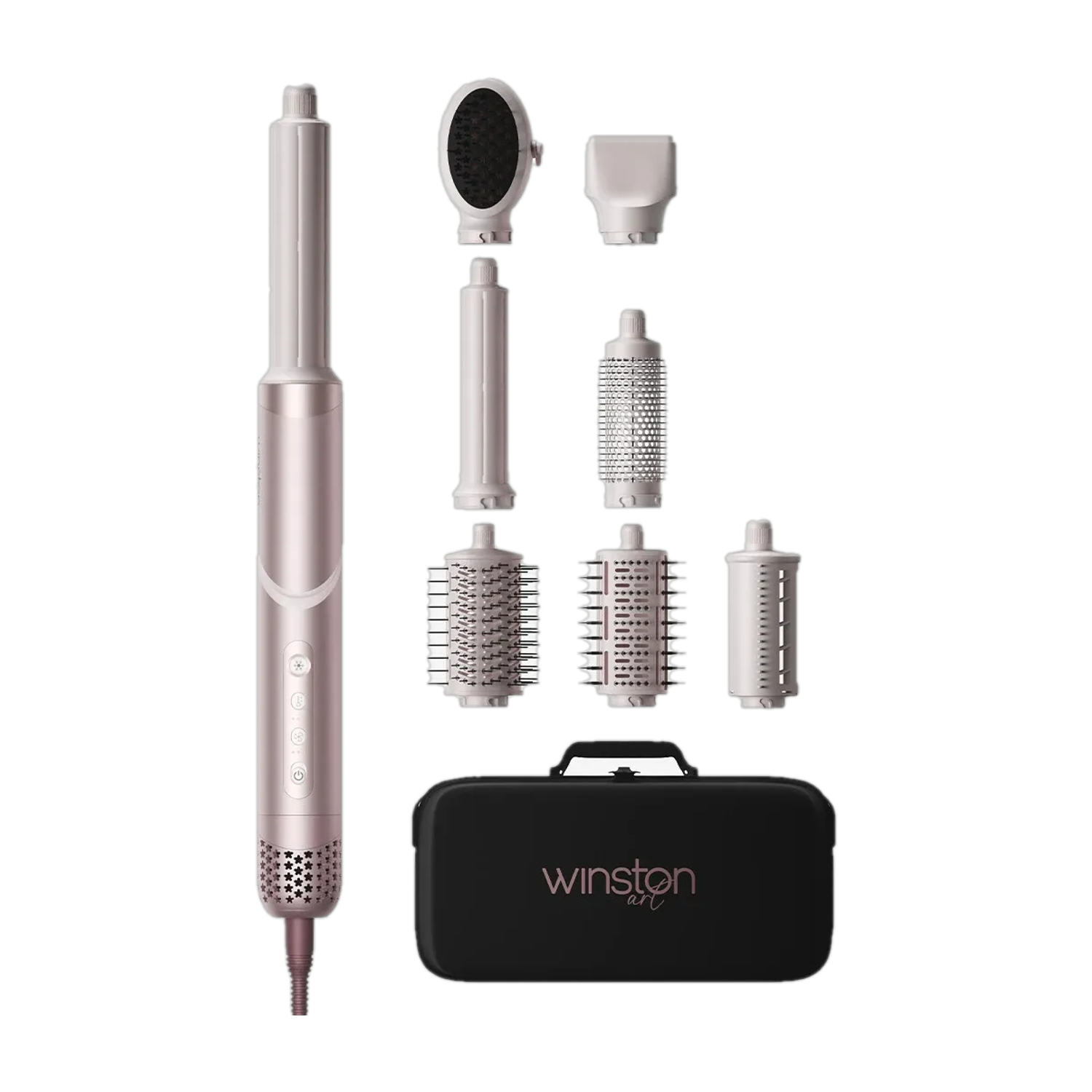 Image of Winston Flexy 8-in-1 Professional Hot Air Styler & Hair Dryer Brush Hair Dryer