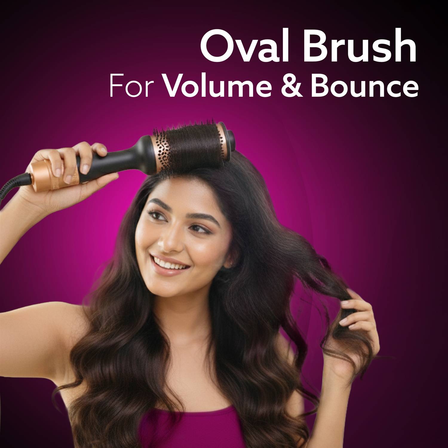 AGARO HV2179 Hot Air Brush, Hair Dryer, Volumizer - Image 5