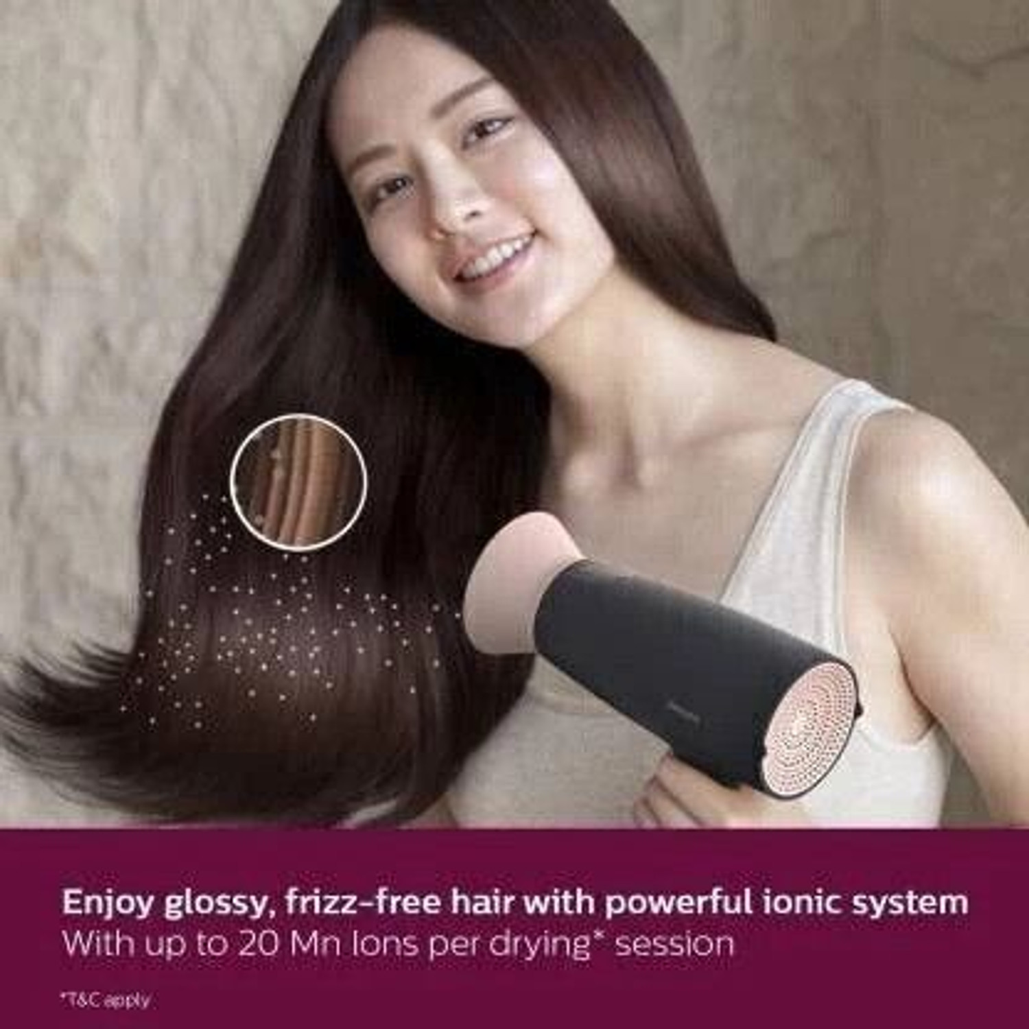 Image of PHILIPS BHD356 /10 Hair Dryer