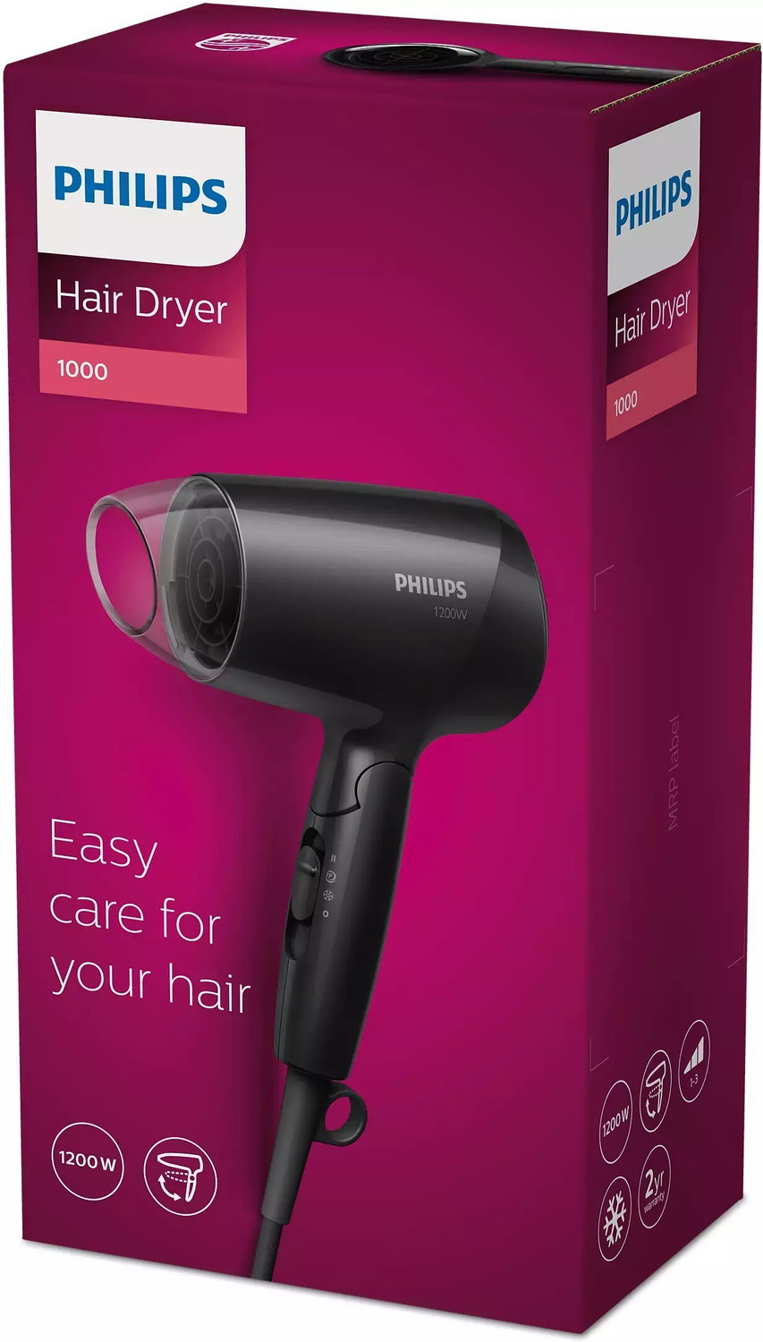 Image of PHILIPS BHC010 /10(884201010280) Hair Dryer