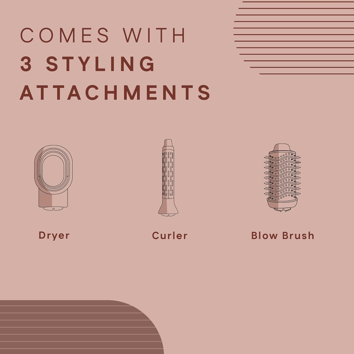 Image of Winston 4 in 1 Blow Brush Hair Dryer