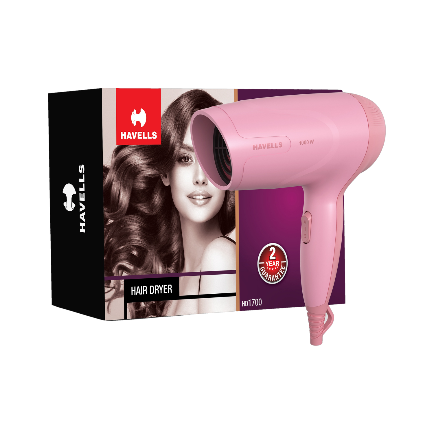 HAVELLS GHPDDABPPK00 Hair Dryer Orange - Image 1