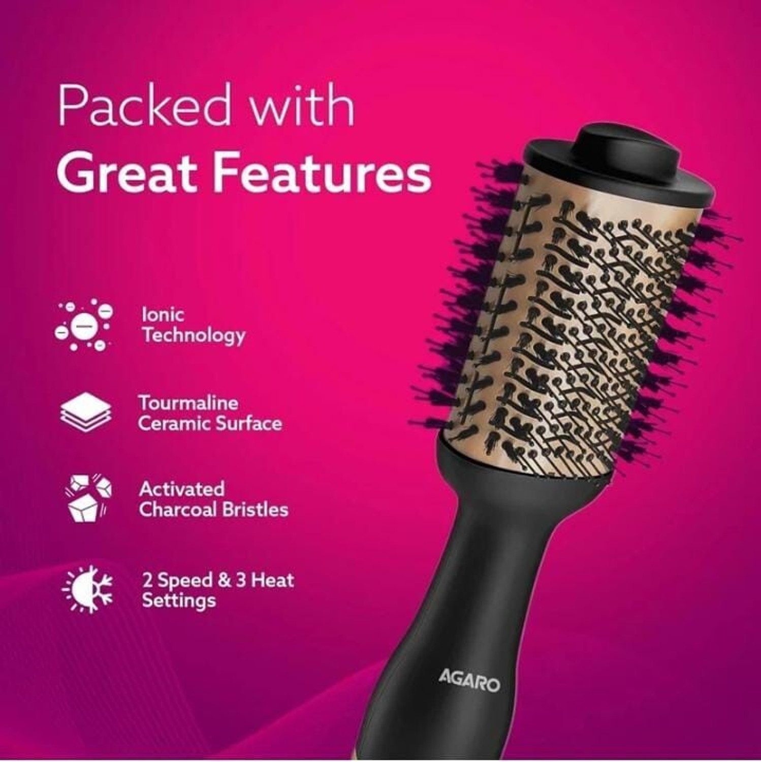 Image of AGARO HAIR DRYER AND VOLIMIZER Hair Dryer