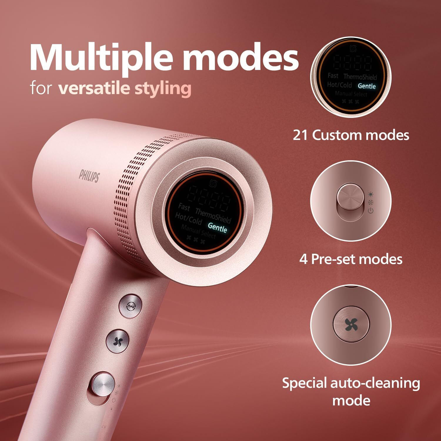 Image of PHILIPS BHD837 /10 Hair Dryer