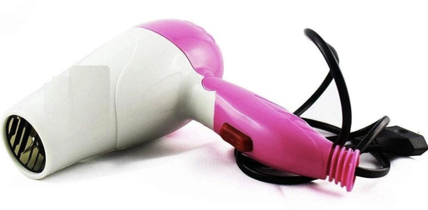 Image of OGzGlam MINI HAIR DRYER 1000 WATT, FOLDABLE HAIR DRYER FOR MEN & WOMEN (Easy To Carry) Hair Dryer
