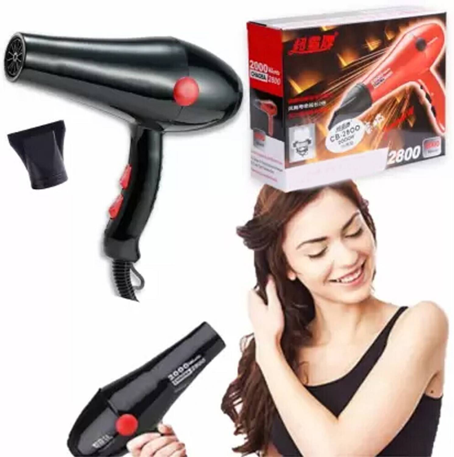 Choaba 2800 Hair Dryer - Image 4