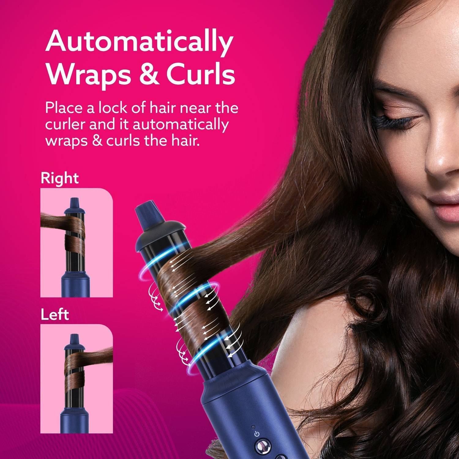 AGARO Imperial 6-in-1 Hair Styler, High Speed Ionic Dryer Brush - Image 5