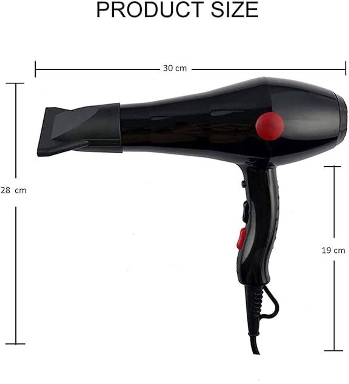 LAIBAZ Professional Hair Dryer with 3 Heat Settings - Image 4