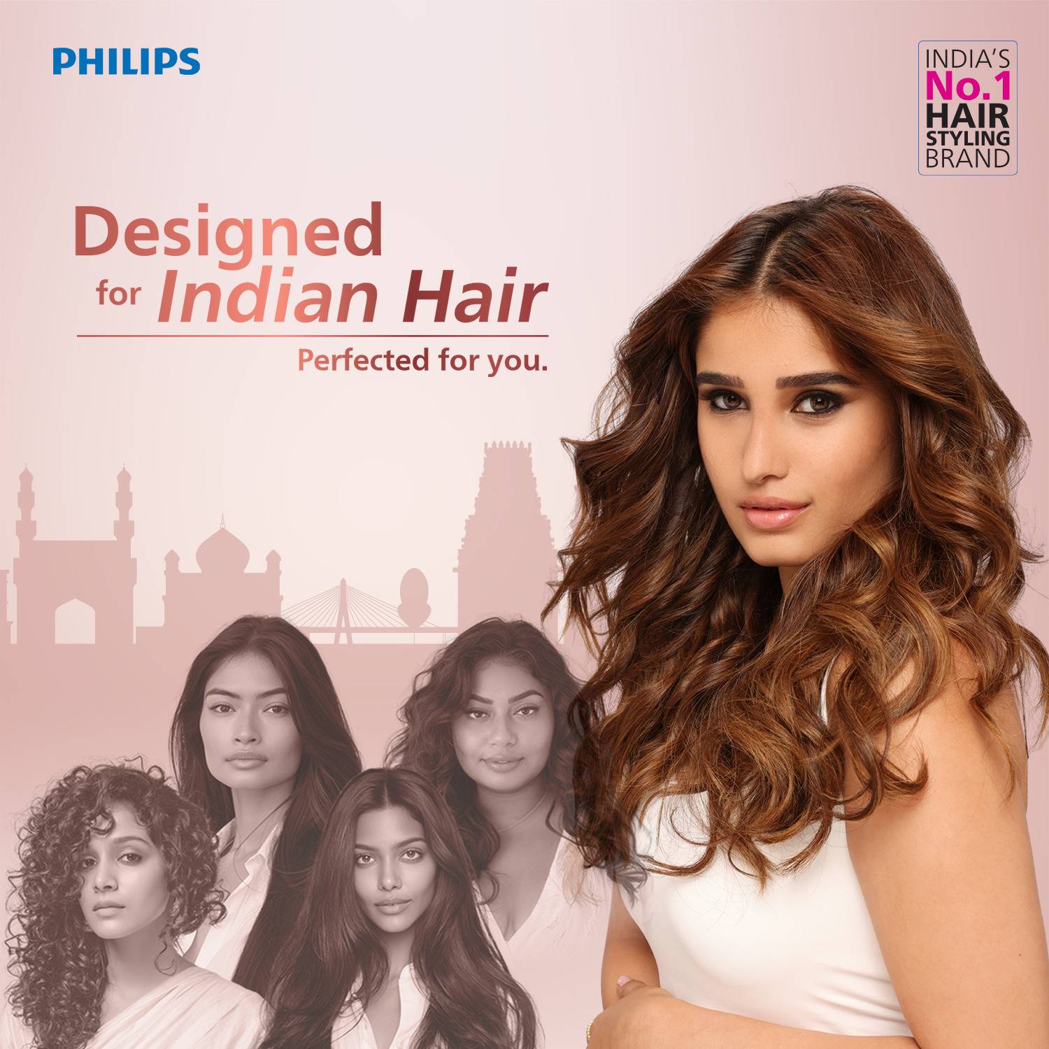 PHILIPS HP8120/00 1200W Hair Dryer White - Image 2