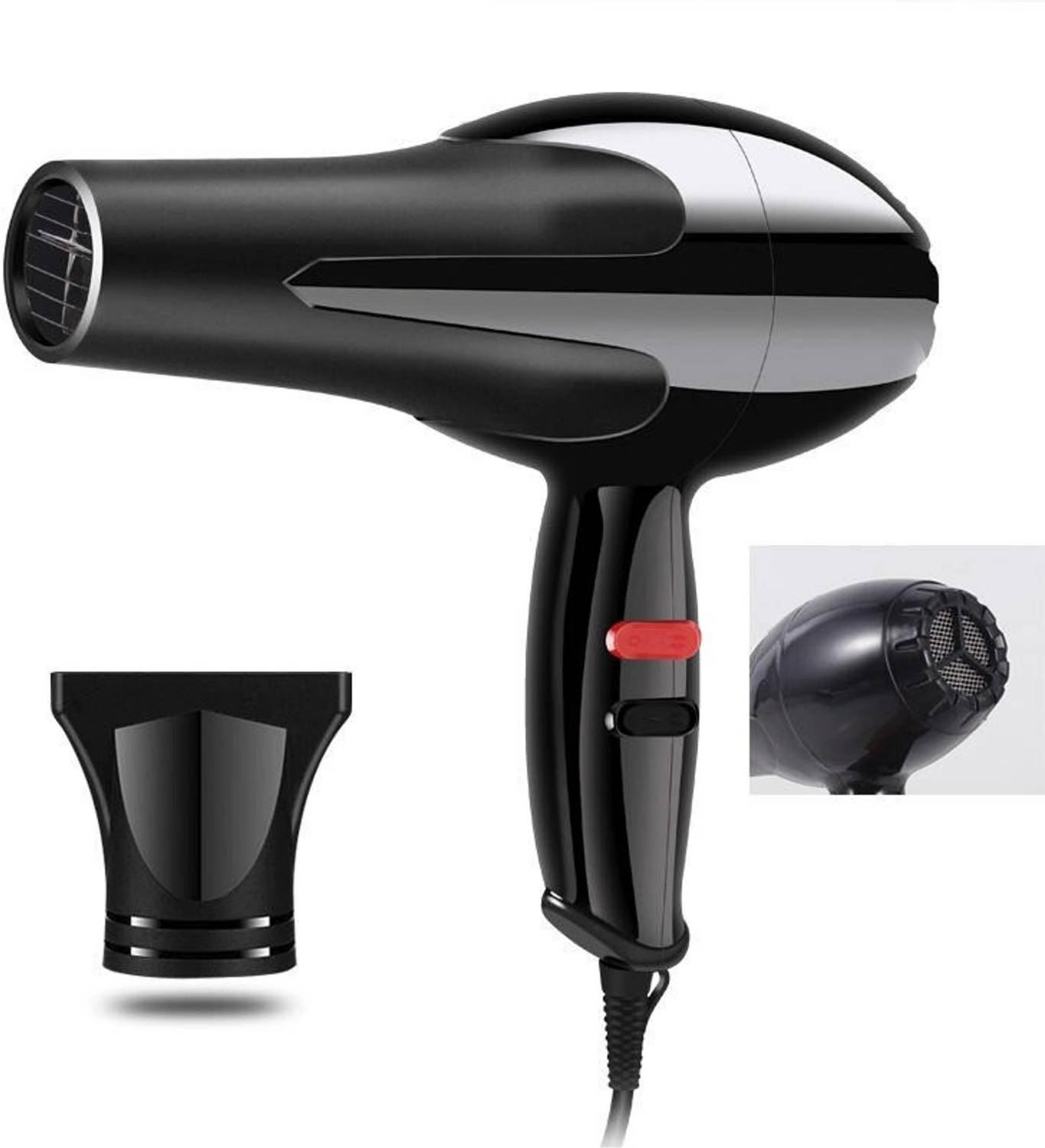 VANZARA N-6130 Pro Ionic Hair Dryer with Hot & Cool Air Modes, Fast Drying V43 Hair Dryer