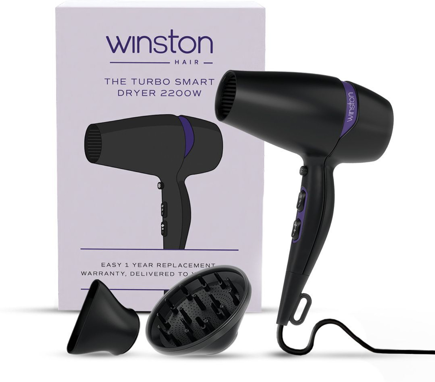Image of Winston 2200 Watts Turbo Hair Dryer for Women and Men Hair Dryer
