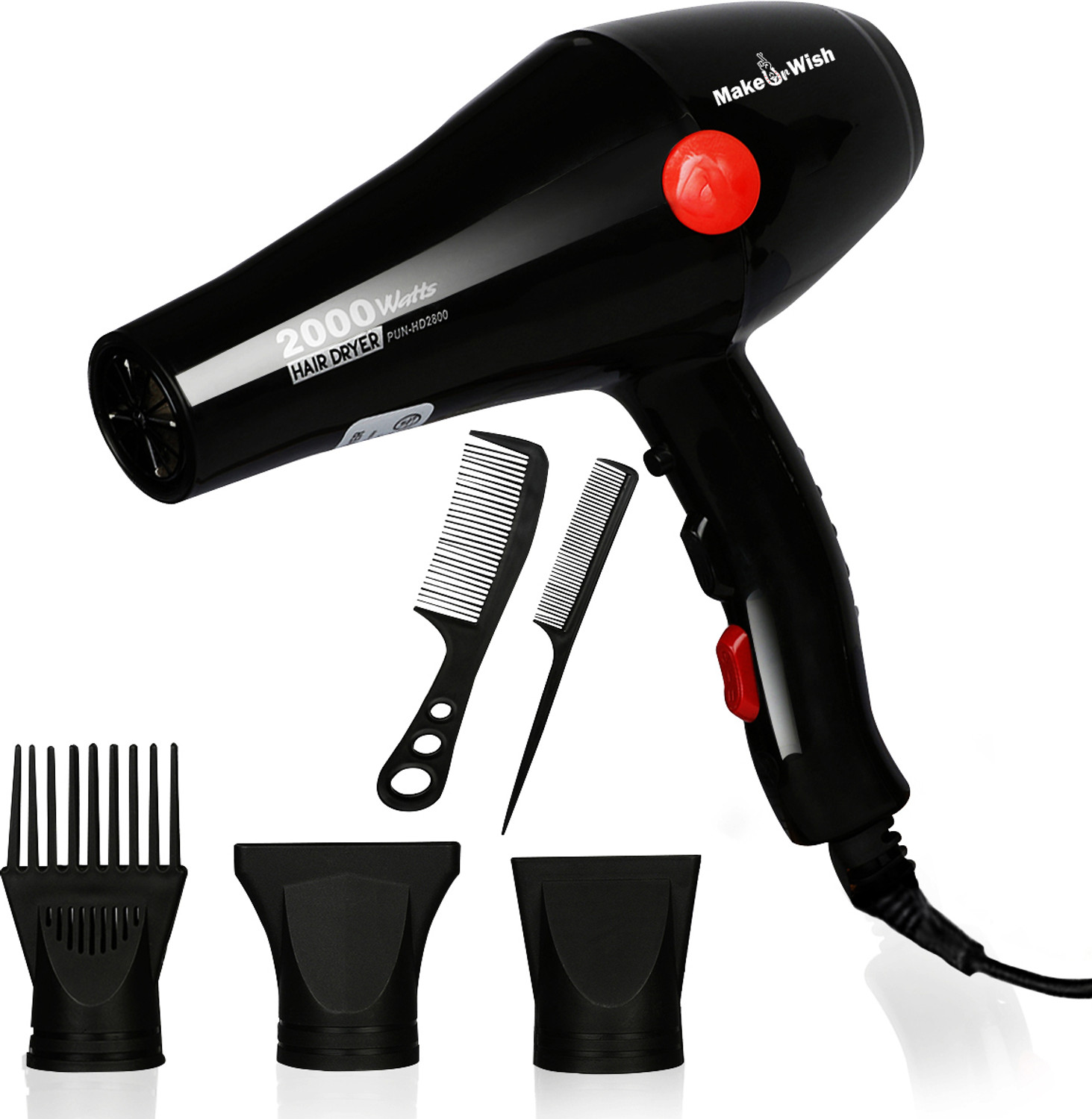 Image of Make Ur Wish Professional Stylish Hair Dryers For Womens And Men Hot And Cold Dryer (2000W) Hair Dryer