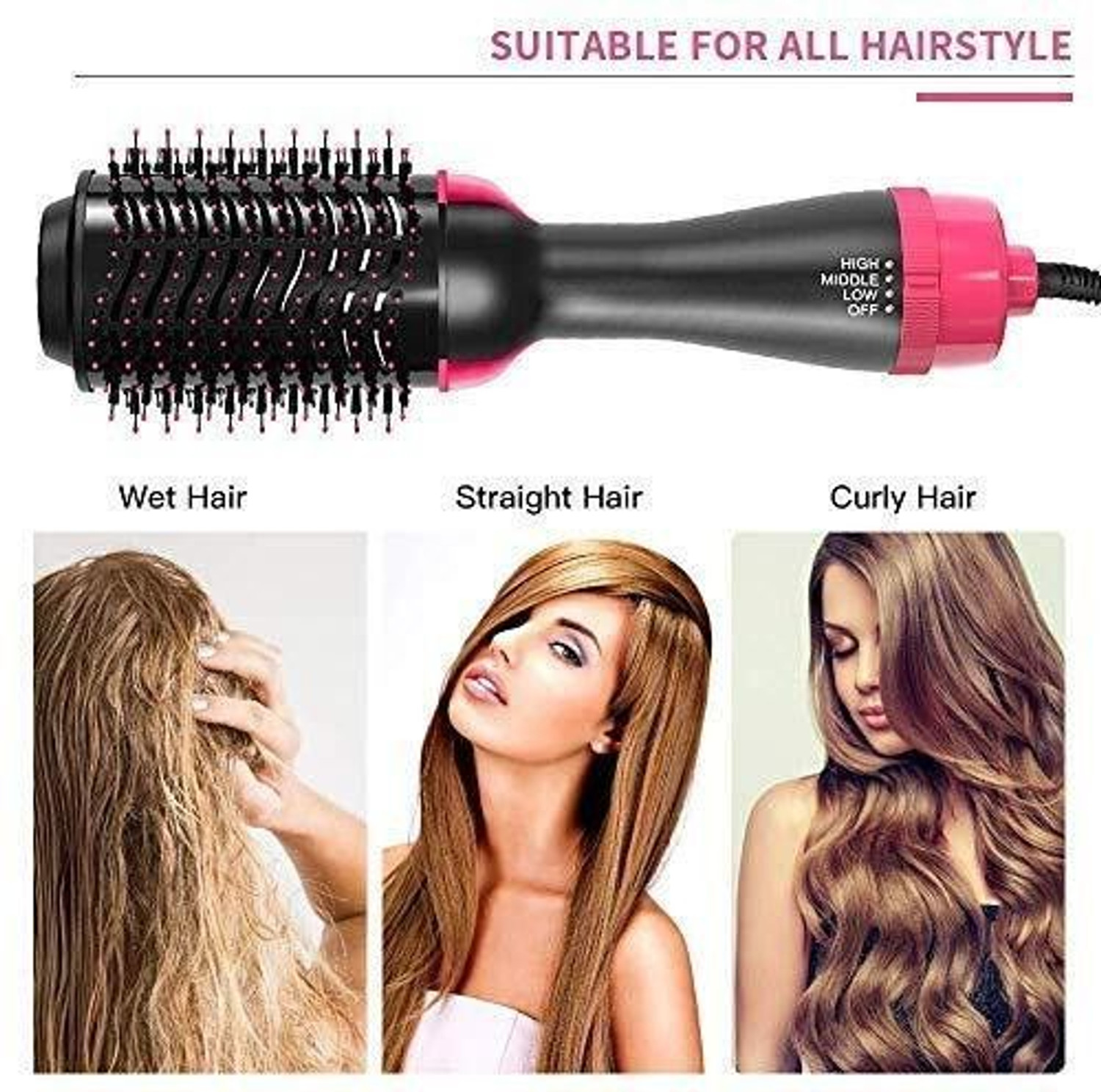 Image of MSNB OSHD-4-IN-1-1000W-MC Hair Dryer