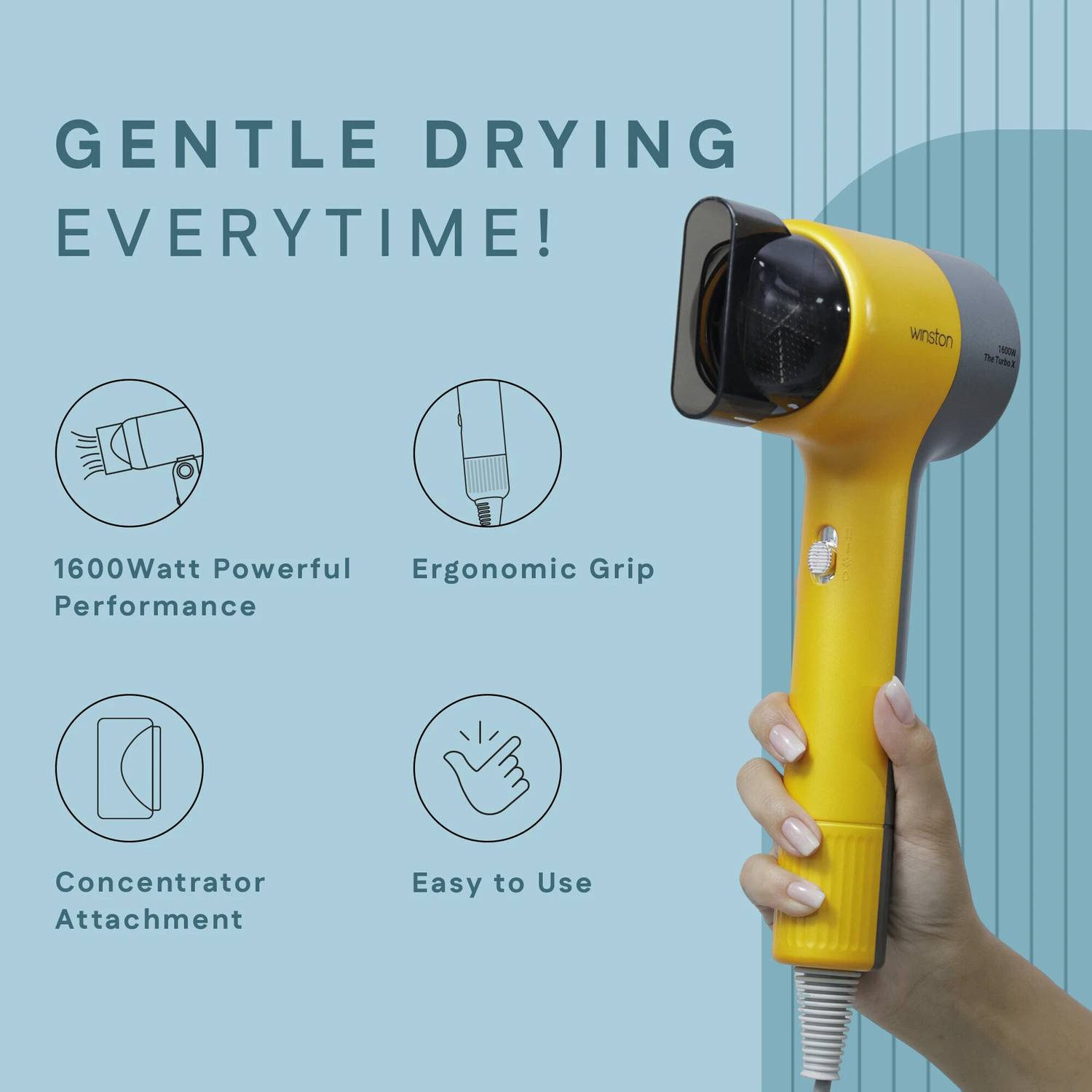 Winston Turbo X Hair Dryer - Image 3