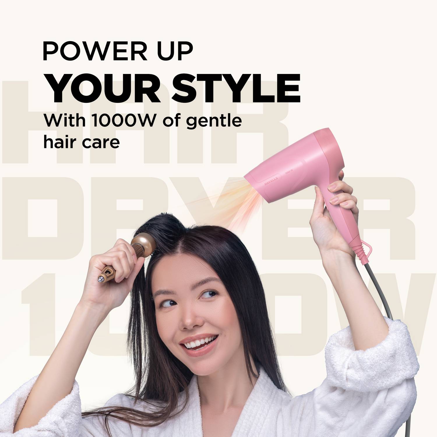 HAVELLS GHPDDABPPK00 Hair Dryer Orange - Image 3