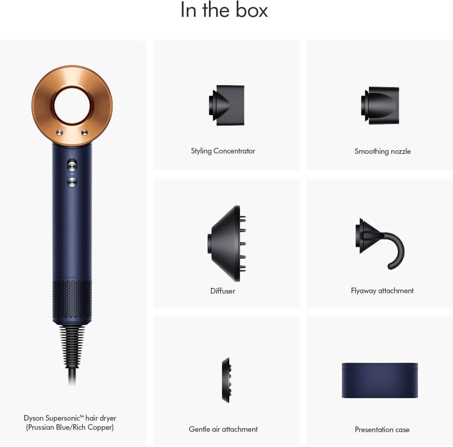 Image of Dyson Supersonic Hair Dryer Fast Drying No Heat Damage Hair Dryer