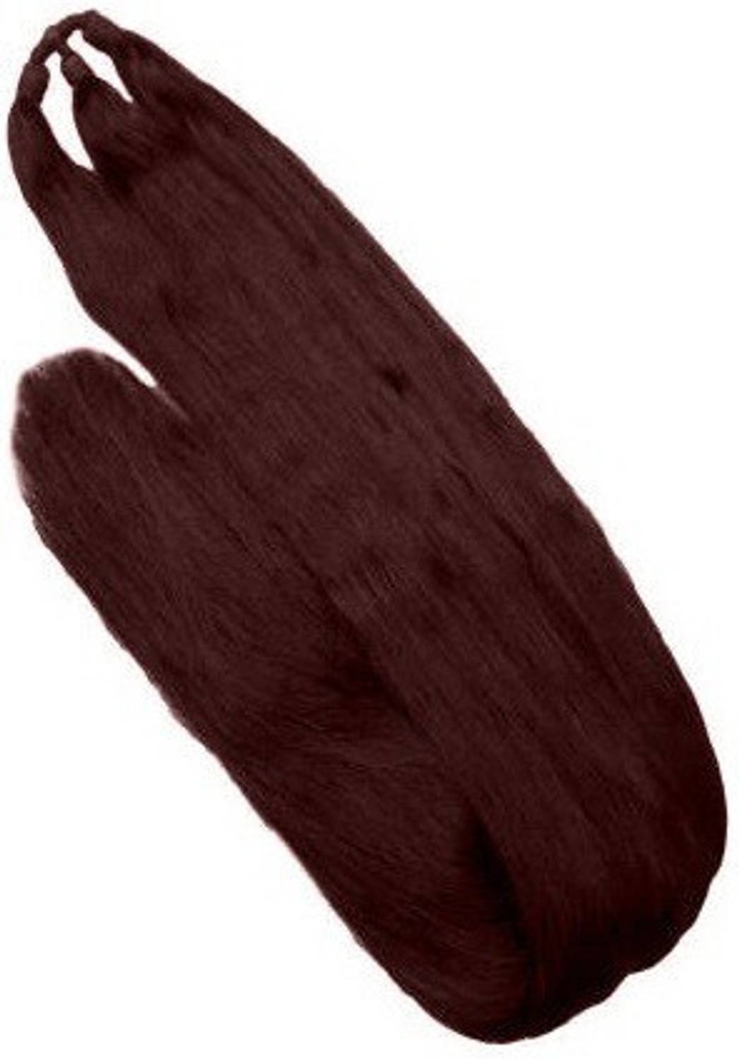Appravo High quality Looks like real beautiful artificial hair choti  Extension  Volumizer Brown Hair Extension