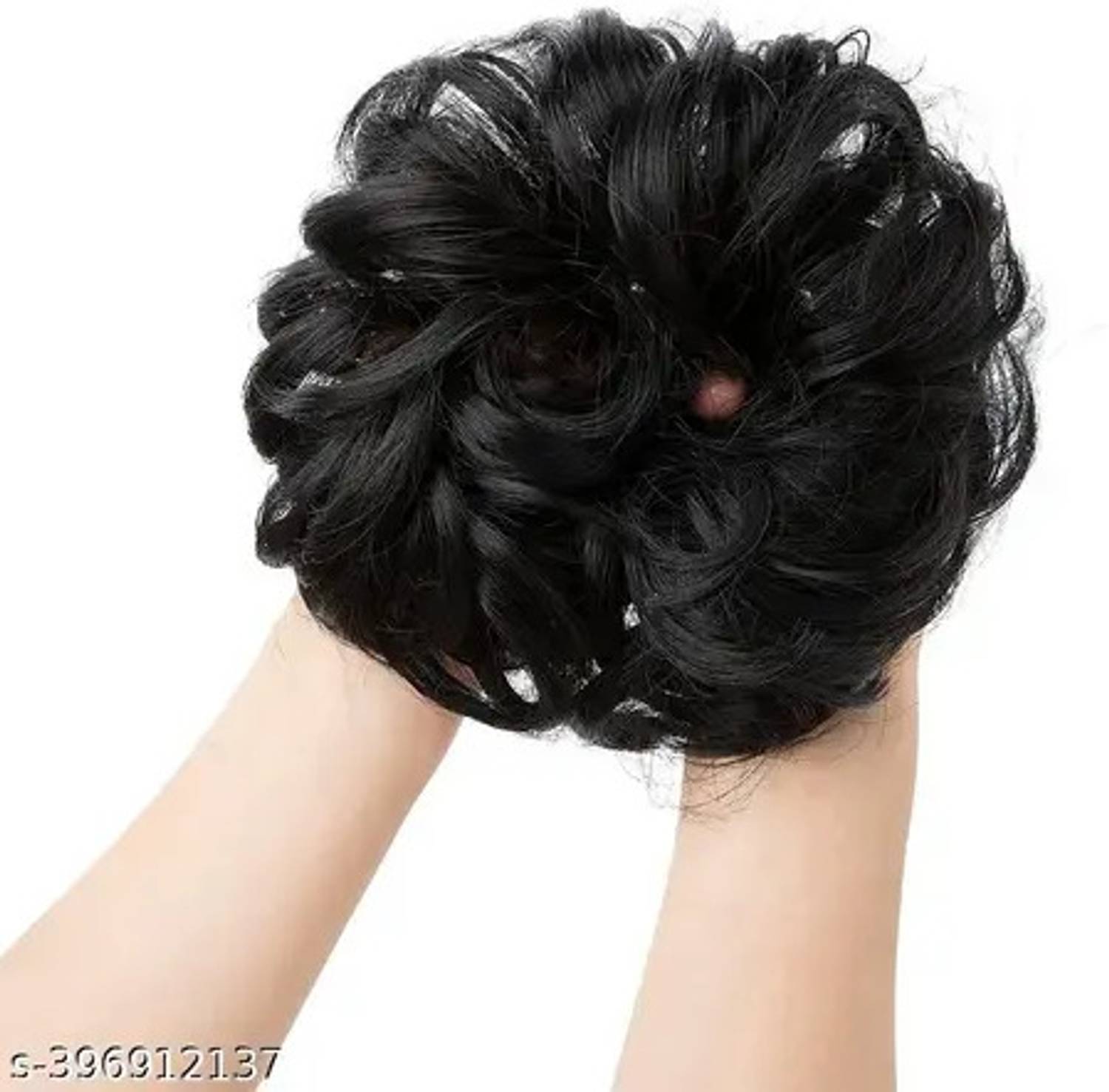 iFkart Buns for Women Girls, Messy Bun Bun Extension, Fake Bun Bun (Black) Hair Extension