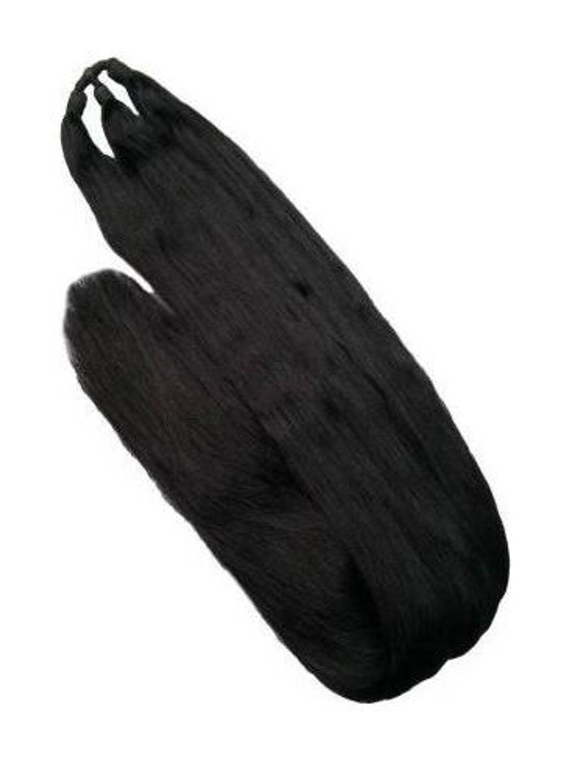 Appravo High quality Looks like real beautiful artificial hair choti  Extension  Volumizer Black Hair Extension