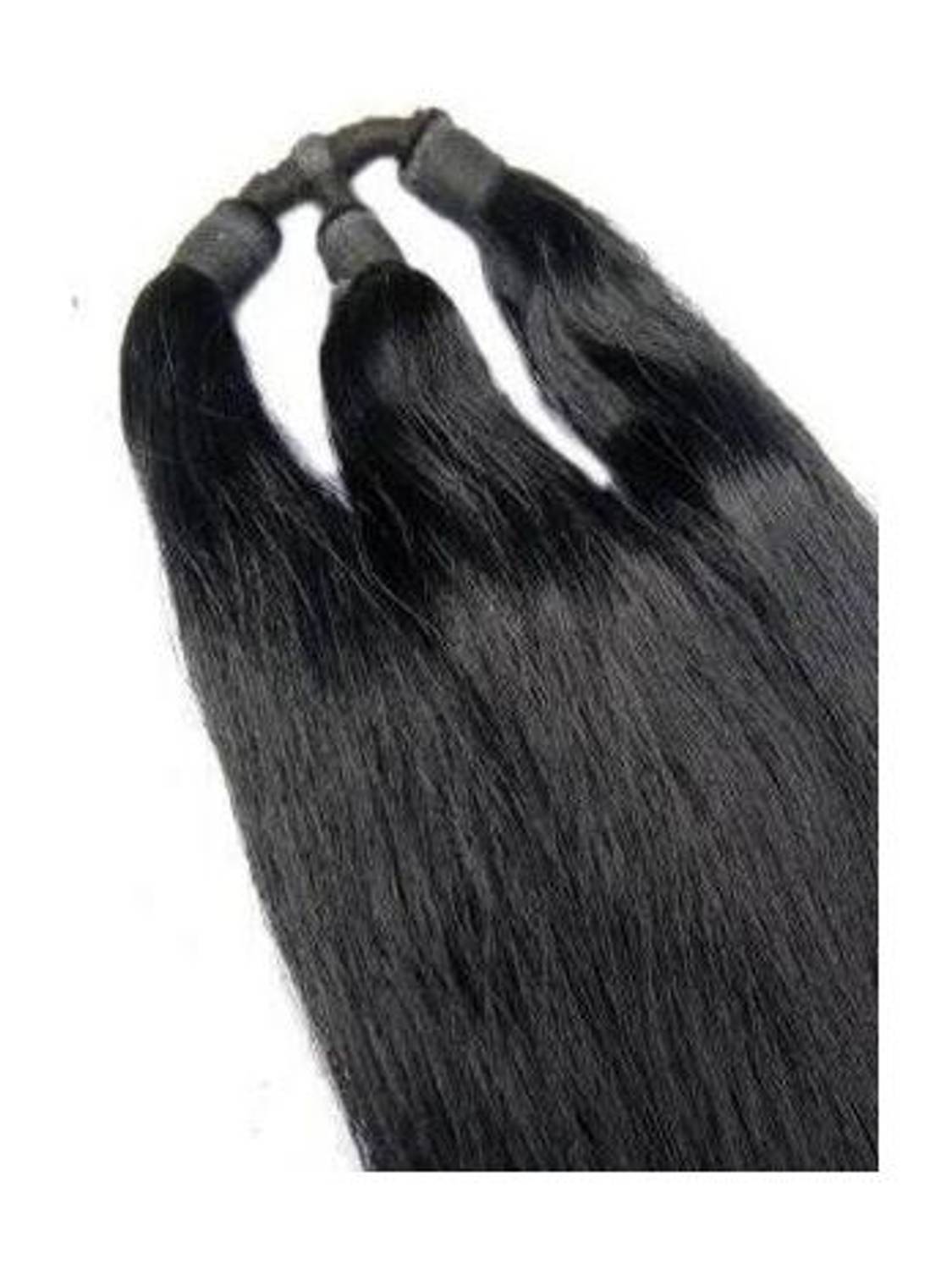 Appravo Natural Black Instant Artificial  braided  Accessories  Volumizer For Women and Girls Hair Extension