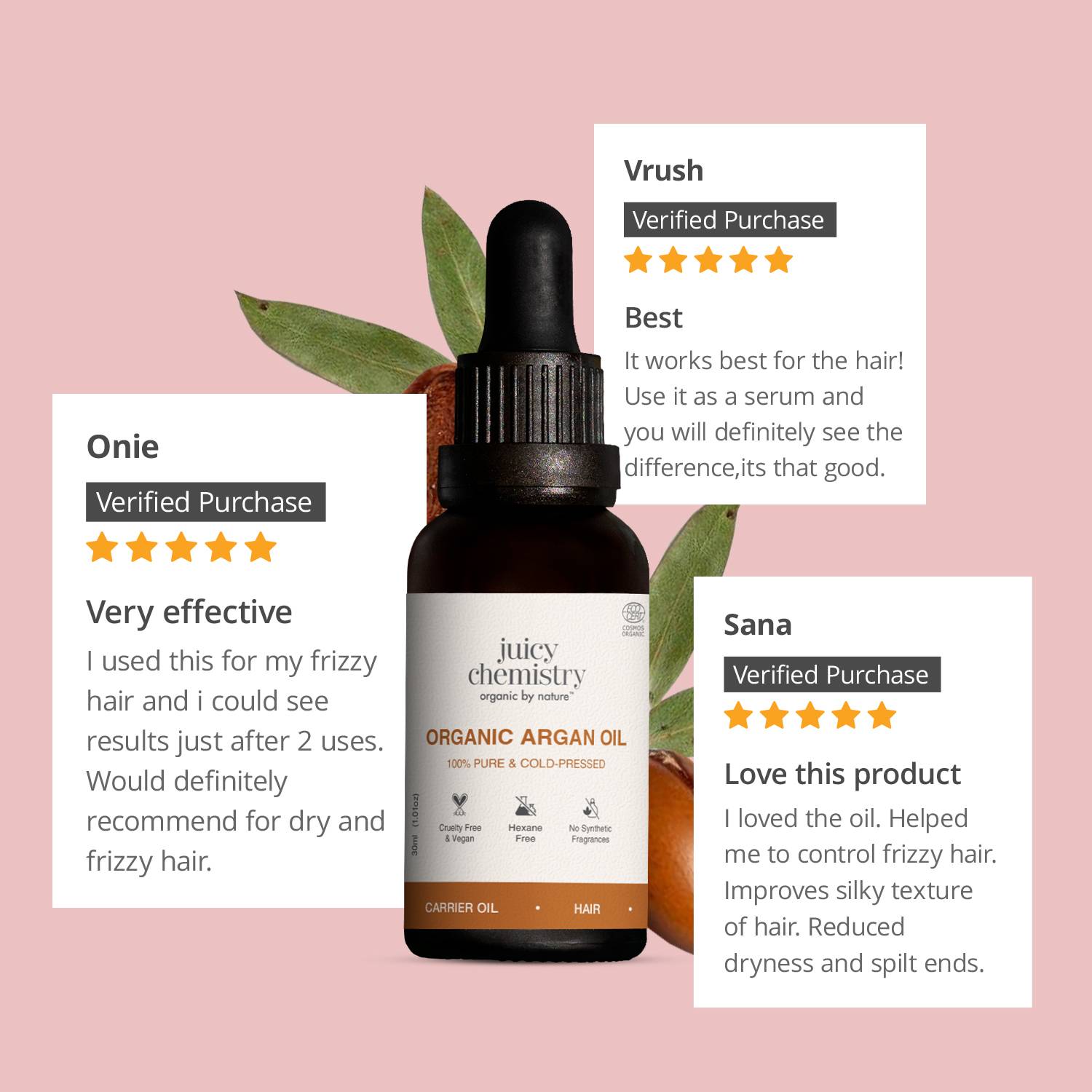 Juicy Chemistry Argan Oil 30ml - Image 5