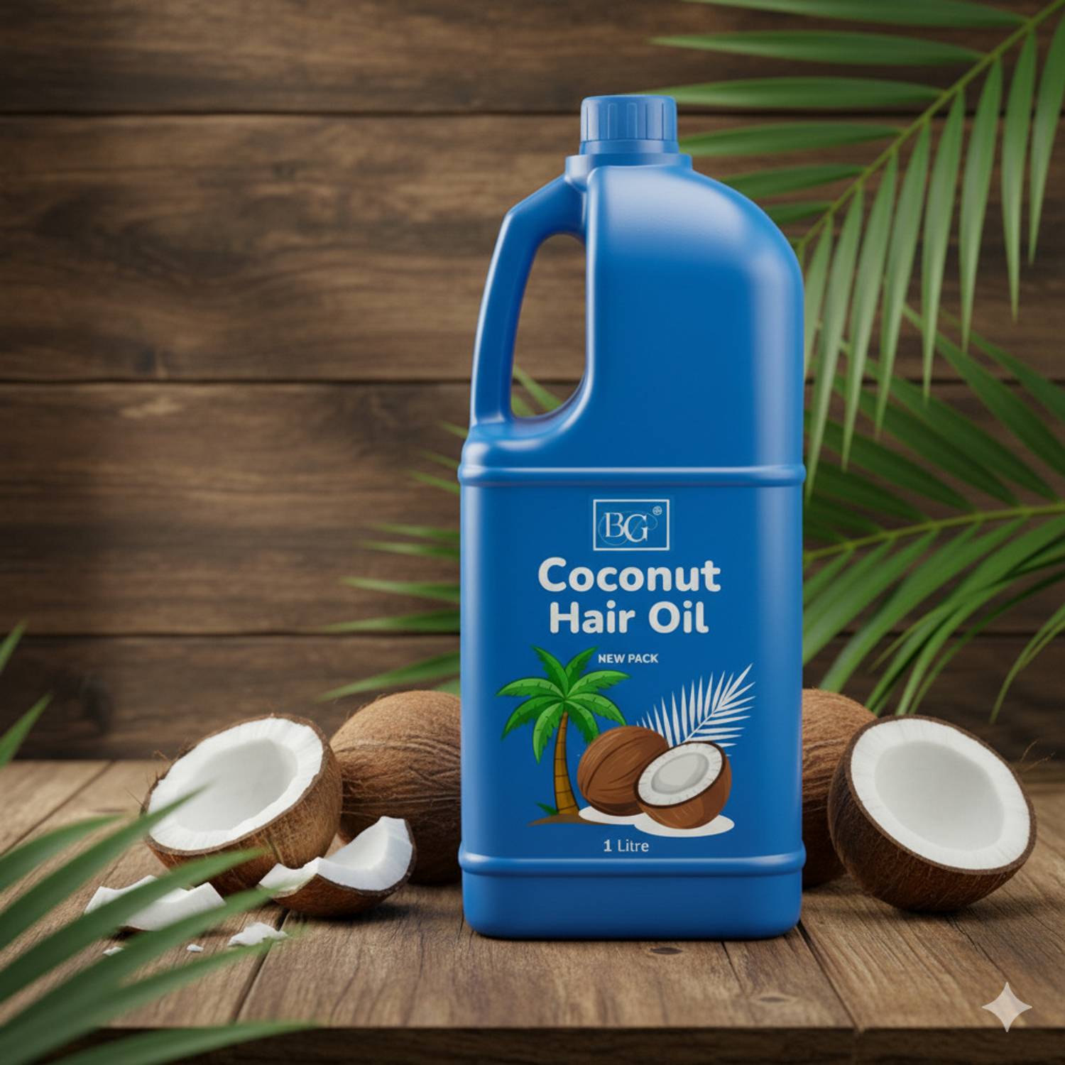 BELLYGRACE Premium Pure Coconut Oil|100% Natural & Healthy|1 Liter Hair Oil
