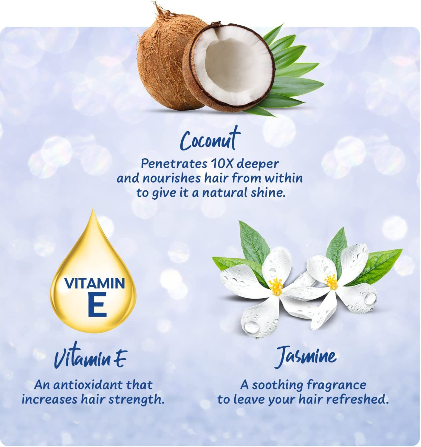 Image of Parachute Jasmine Coconut Hair Oil - 500ml Hair Oil