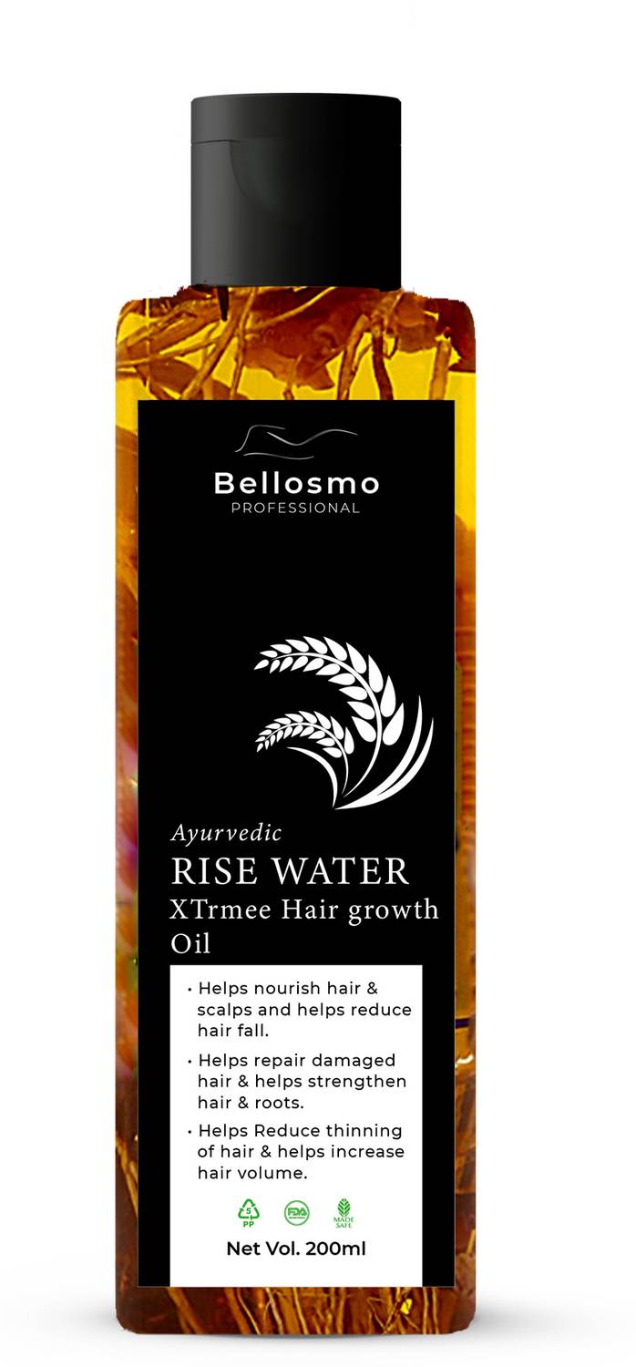 bellosmo PROFESSIONAL Rice Water Xtreme Hair Growth Oil,200ml Hair Oil
