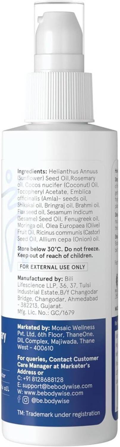 Be Bodywise 5% Rosemary Hair Oil 25ml - Image 5