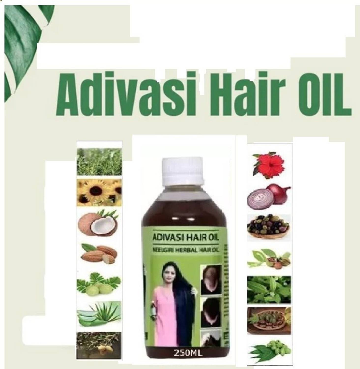 Adivasi KALKIN,NEELAMBARI HERBAL HAIR OIL(250ML) Hair Oil