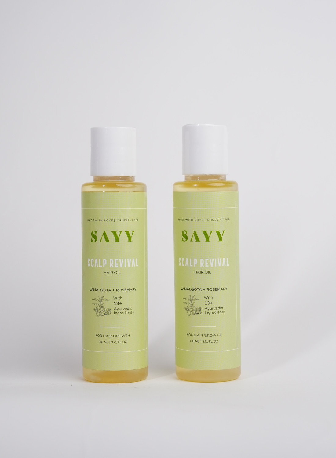 Image of SAYY Rosemary Hair Oil With 13+ Ayurvedic Oils Extracts For Hair Growth Hair Oil