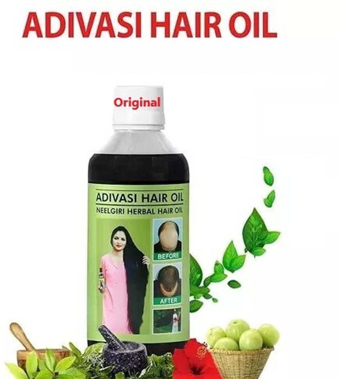 Adivasi 100% Guarented Hair Medicine P-4 Hand Made Herbal Hair Oil 100ml Hair Oil
