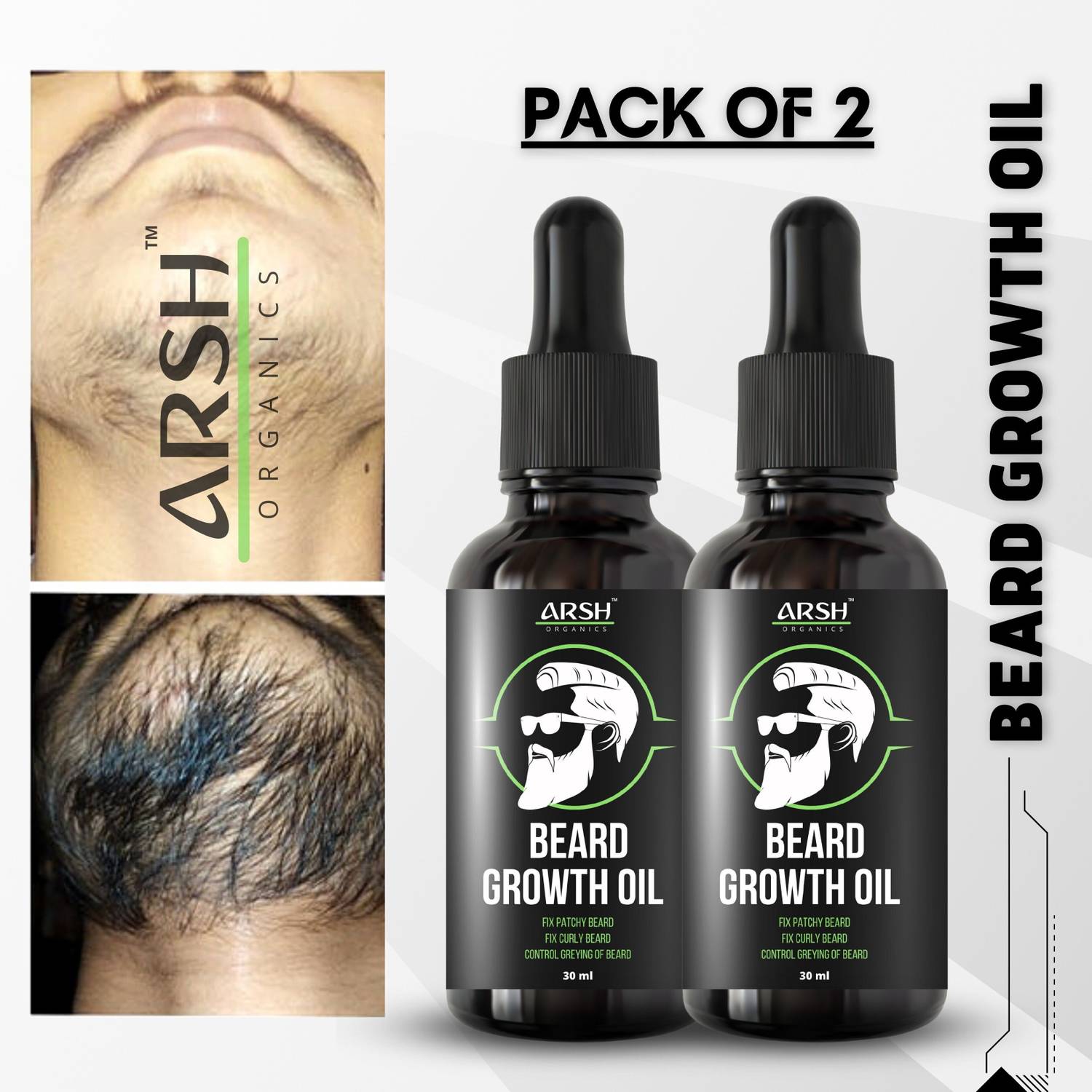 Arsh Organics ARG001PO2 Hair Oil (60 ml)