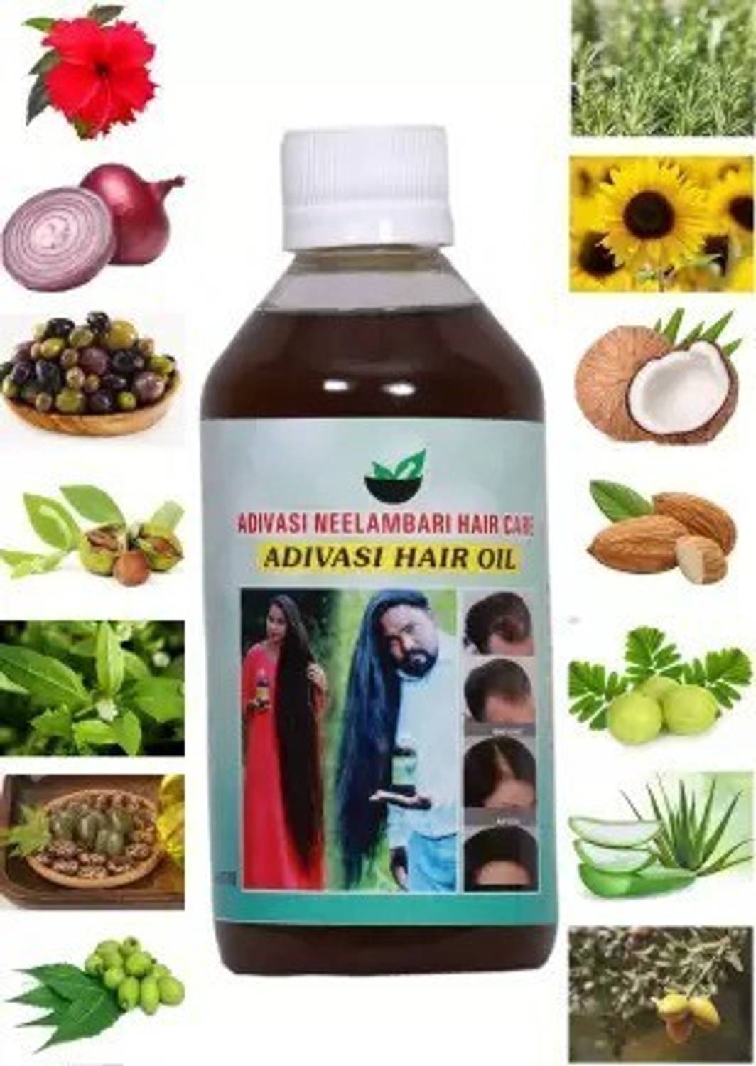 Adivasi hair care hair growth oil Hair Oil (250ml) Hair Oil