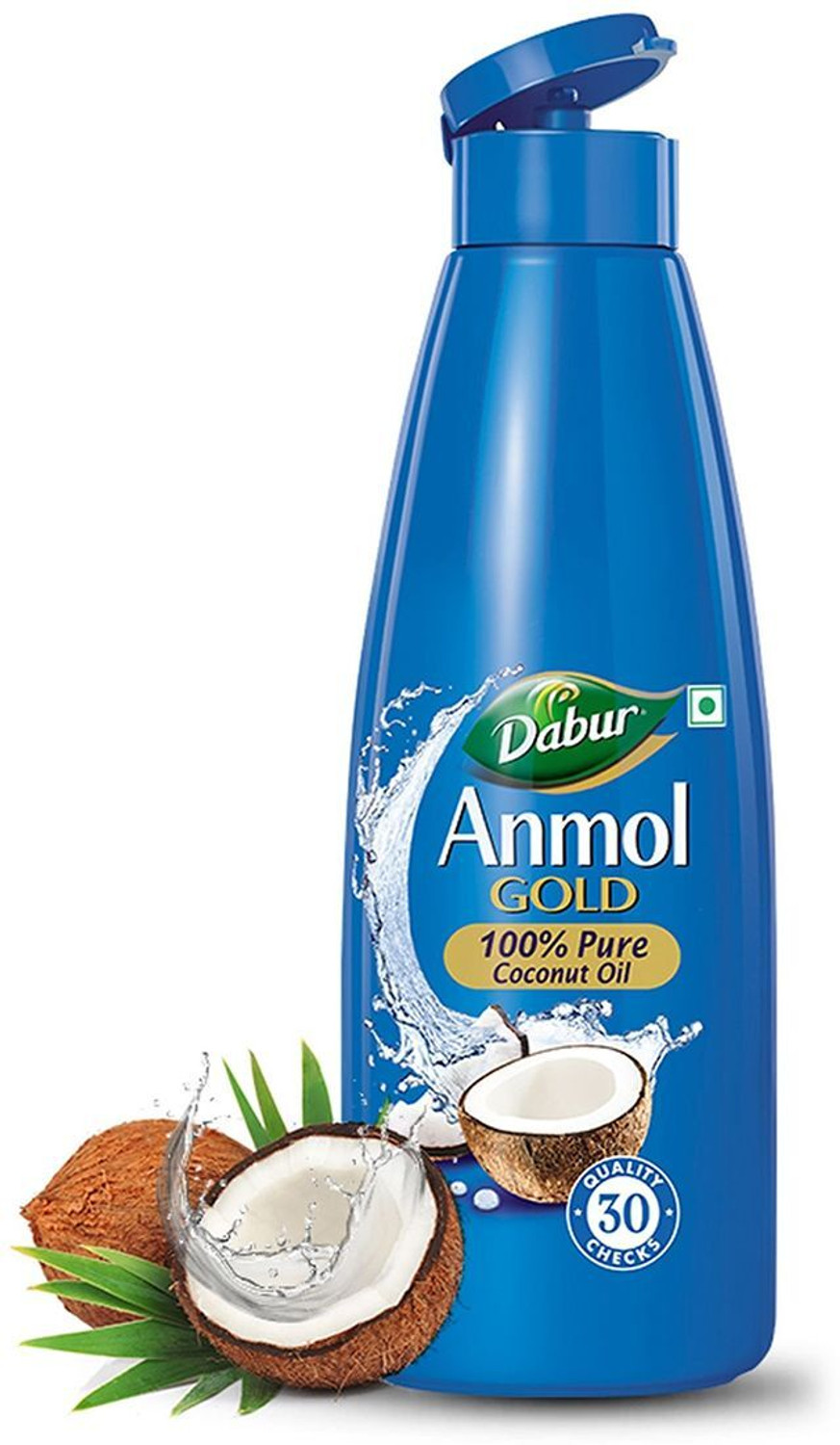 Image of Dabur Anmol Gold Pure Coconut Hair Oil