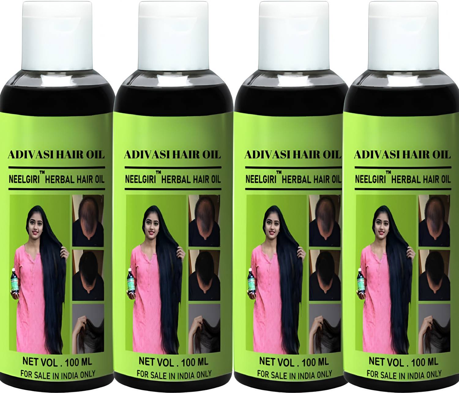 Adivasi Hair Regrowth Anty Hair Fall Stress Relief Anty Dandruff Hair Oil