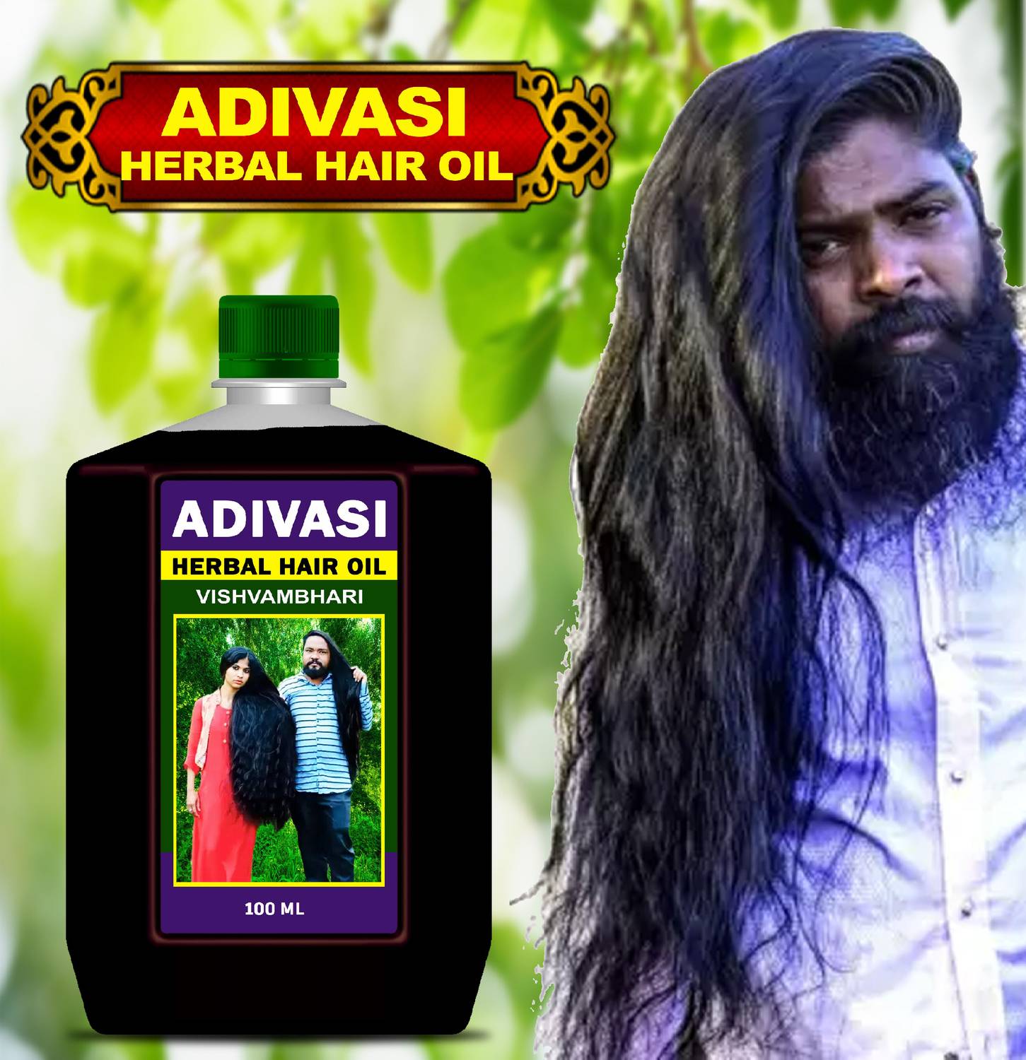 Adivasi Soothing Oil with Root HealingHair Oil 100ML Hair Oil